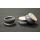 Deep-profile Felt Bottom Snap-on Caps, Grey